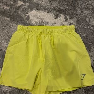Gymshark shorts with inner compression lining